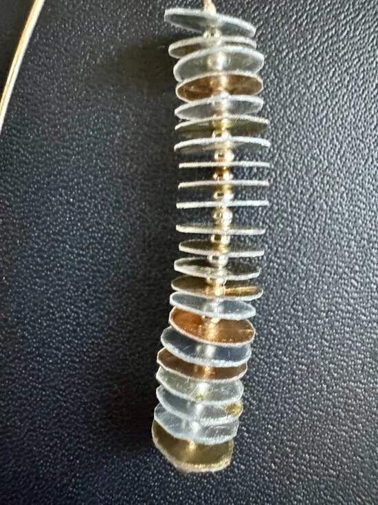 Artisan Earrings, Multiple Metals - Picture 2 of 2